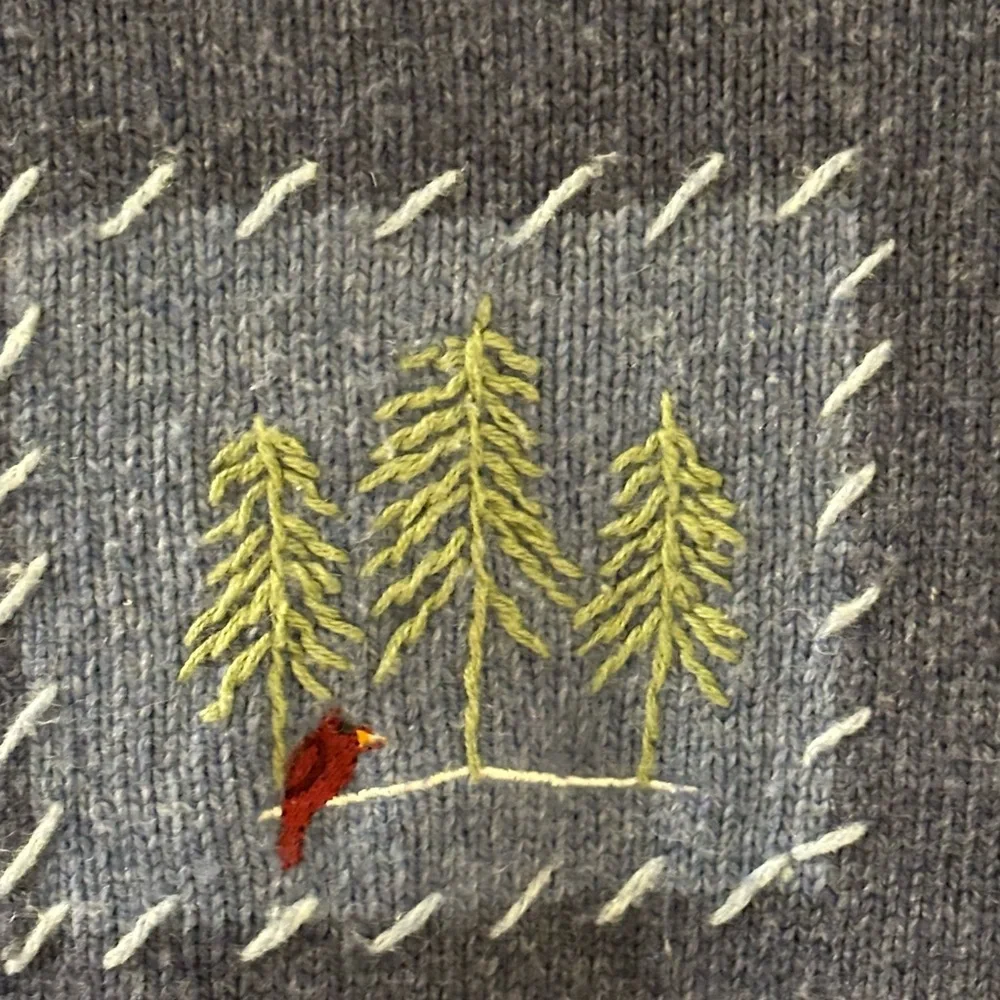 Holiday Y2K‎ Snowman / Winter Blue sweater